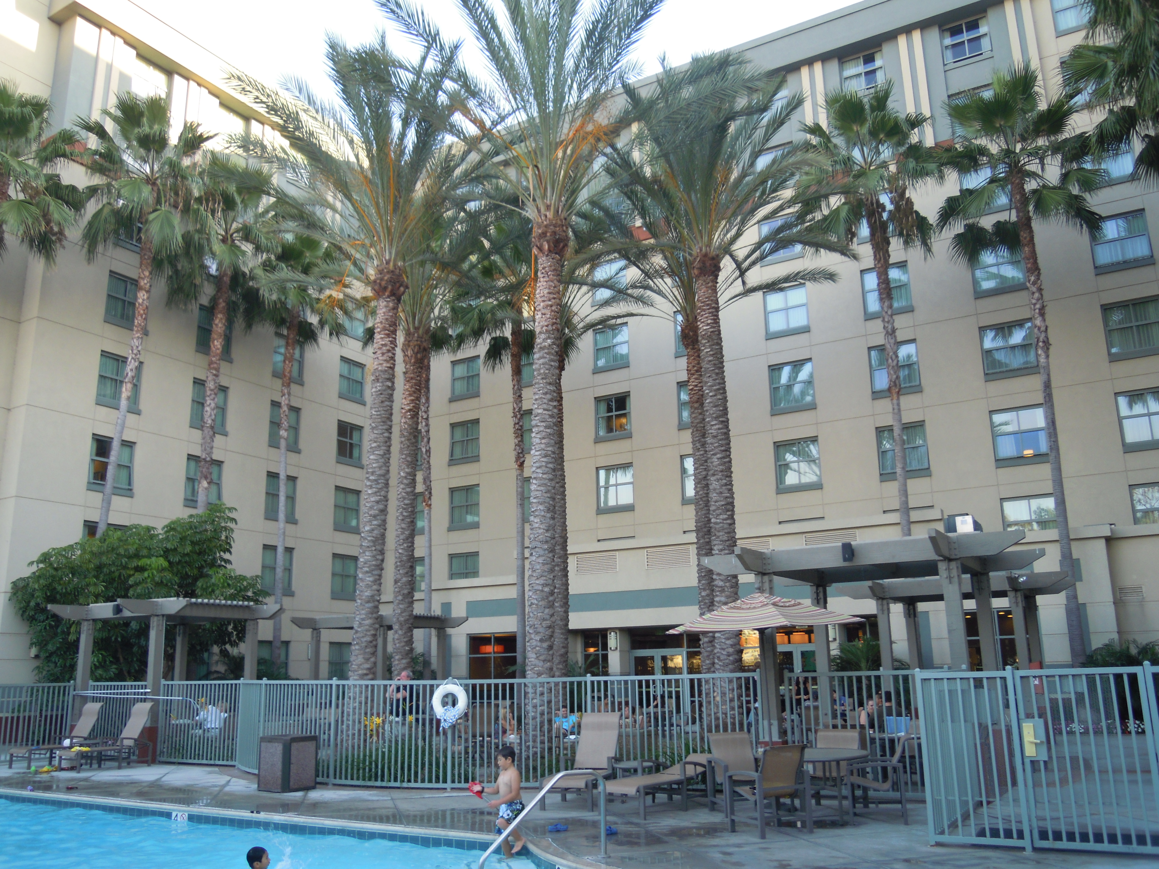 poolside